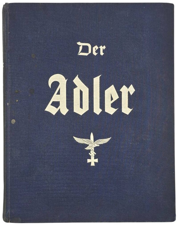 Original WW2 German Luftwaffe Magazine - Der Adler bound year (1941)