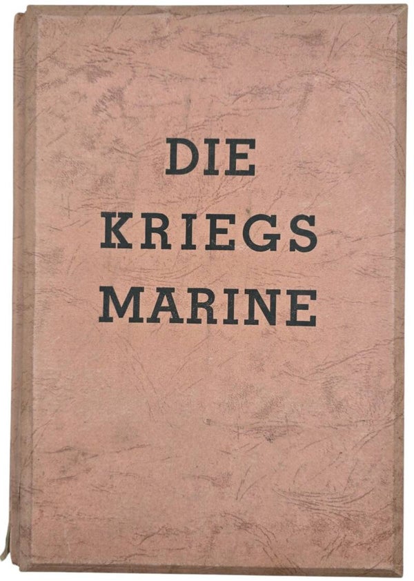 Original WW2 German Book - 3D album Die Kriegsmarine, Fritz Otto Busch, Raumbild Verlag (1942)