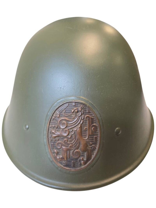 Original WW2 Dutch Helmet - M38 restored Dutch helmet (1939)