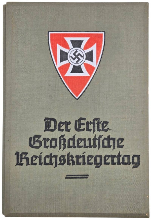 Original WW2 German Book - 3D album Der Erste Großdeutsche Reichskriegertag, NS Kriegerbund Raumbild Verlag (1939)