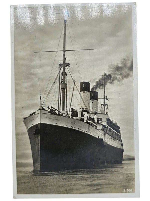 Original German Postcard - HSDG Hamburg-Süd, MS Monte Sarmiento ship