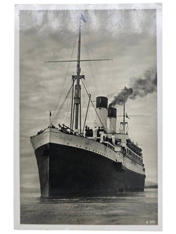 Original German Postcard - HSDG Hamburg-Süd, SS Monte Olivia ship