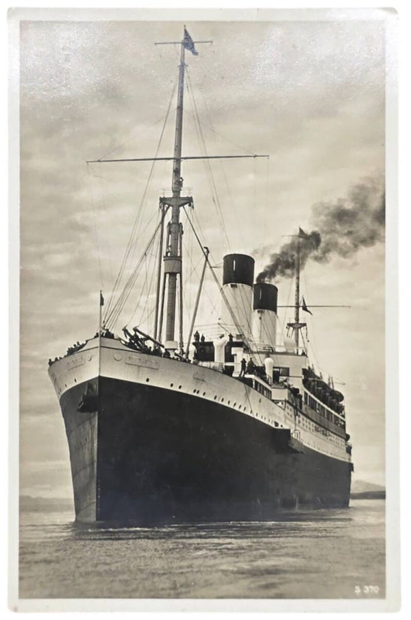 Original German Postcard - HSDG Hamburg-Süd, SS Monte Olivia ship