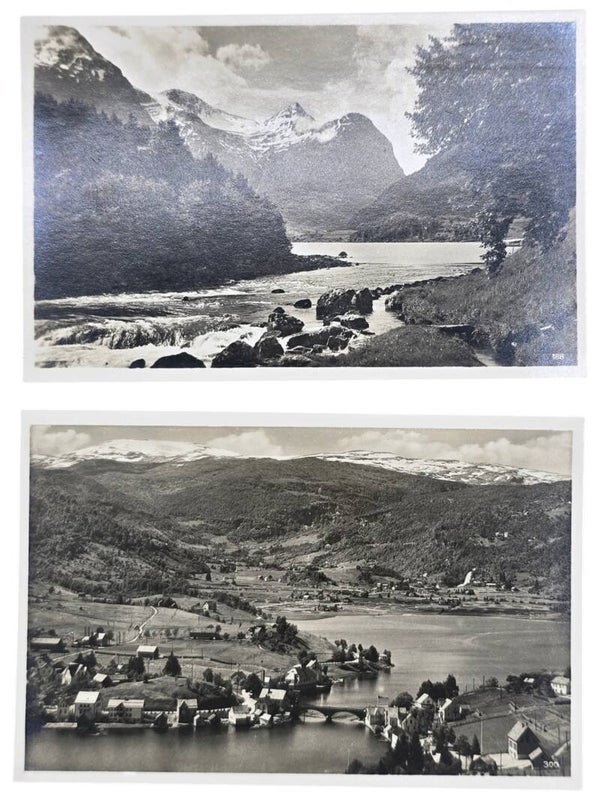 Origineel Wo2 Duits KDF Postkaart- NS Gemeinschaft Kraft Durch Freude, HAPAG, MS St. Louis, Norge Fjord (1935)