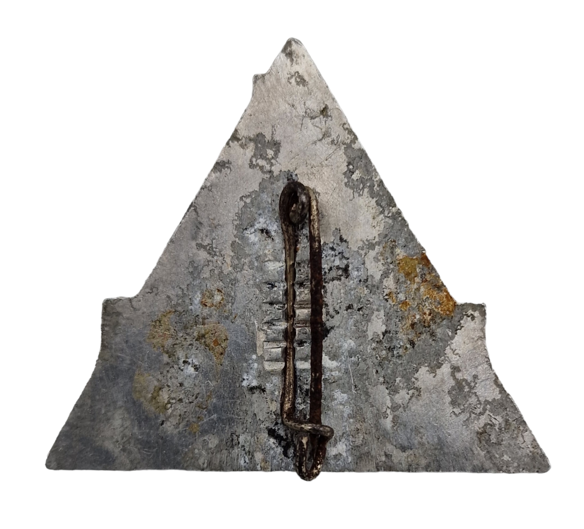 Original WW2 Dutch Collaboration NSB Pin - 4e Hagespraak tinnie (1939)