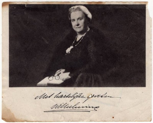 Pamflet H 22 Nieuwe portret H. M. de Koningin