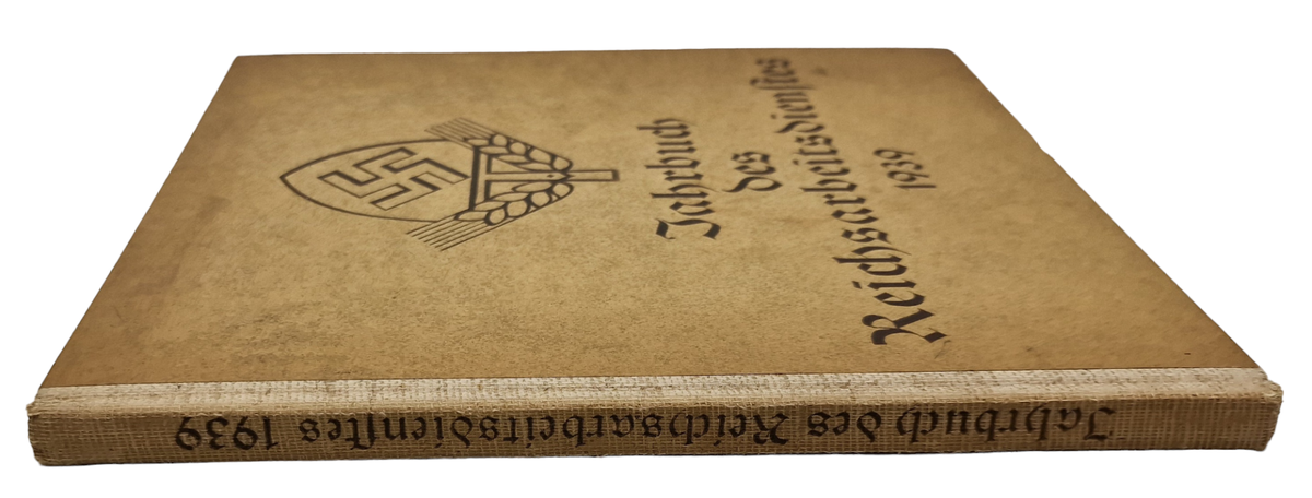 Original WW2 German RAD Book - Jahrbuch des Reichsarbeitsdienstes ...