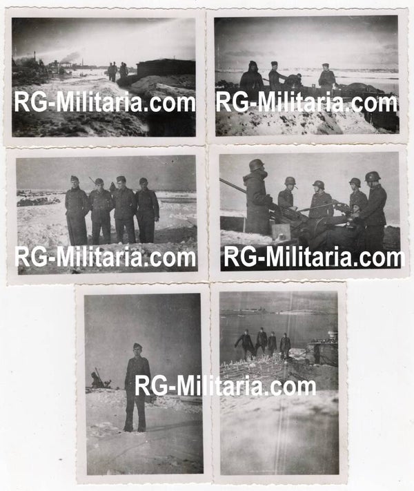 Original WW2 German Photo - Kustenartillerie in IJmuiden, Holland (1942)
