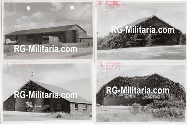 Original WW2 German Photo - Luftwaffe Fliegerhorst 61/XIII Brest Guipanas & Quimper, France (1941)