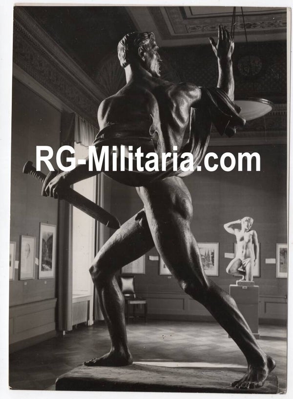 Original WW2 German Press Photo - Krieger, G. Türker-Berlin, Hilfswerkes fur deutsche bildende Kunst, Berlin (1941)