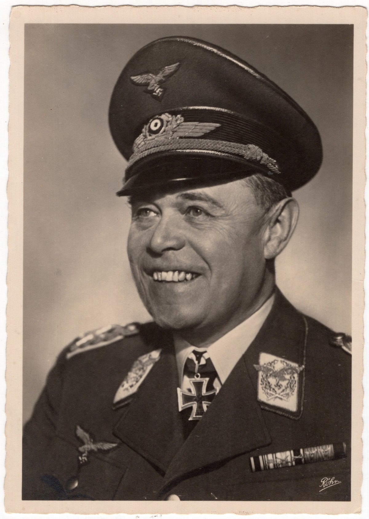 Original WW2 German Postcard - Ritterkreuz, Knights Cross wearer ...