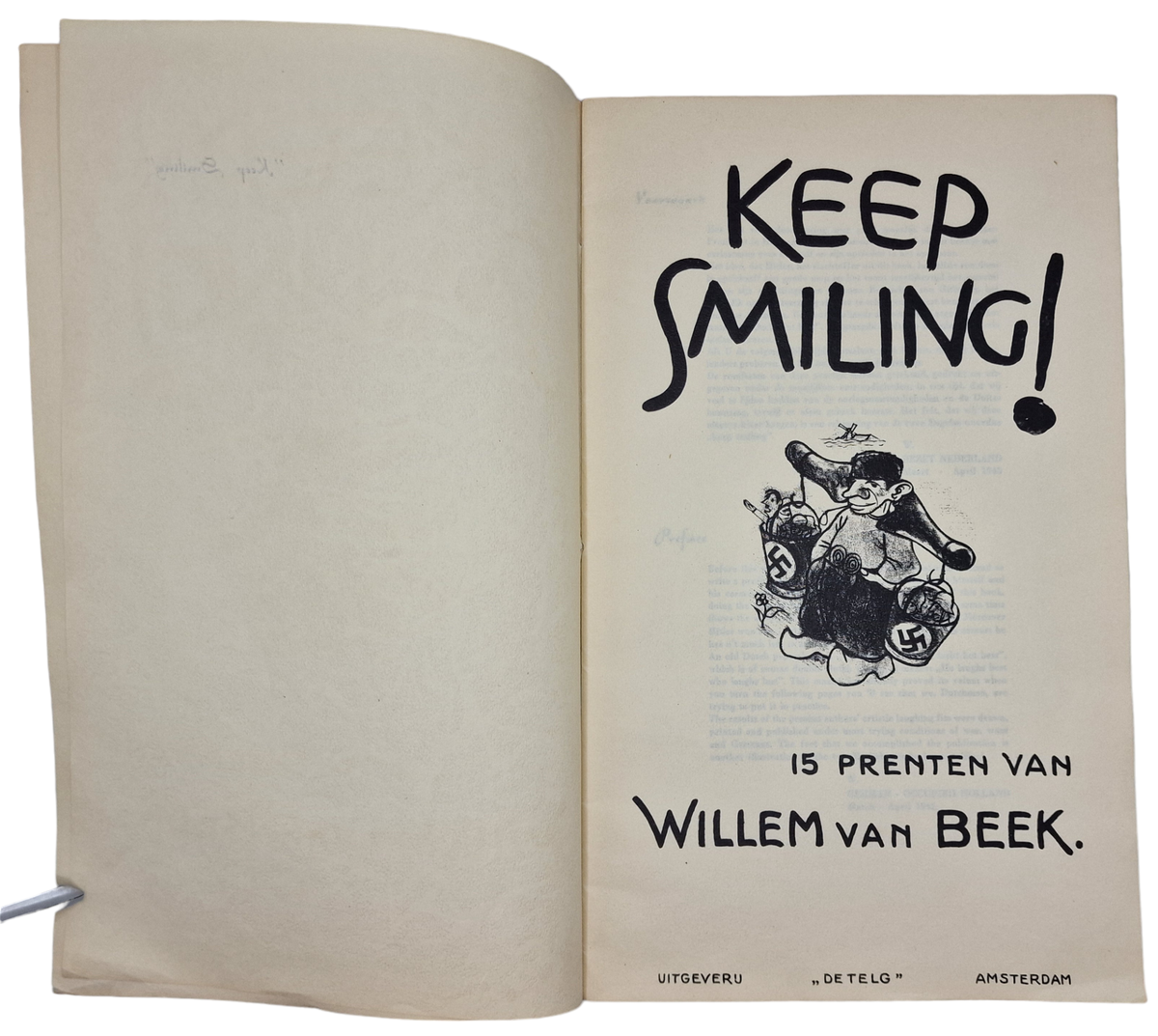 Original WW2 Dutch Liberation Brochure - Keep Smiling! 15 prenten van ...