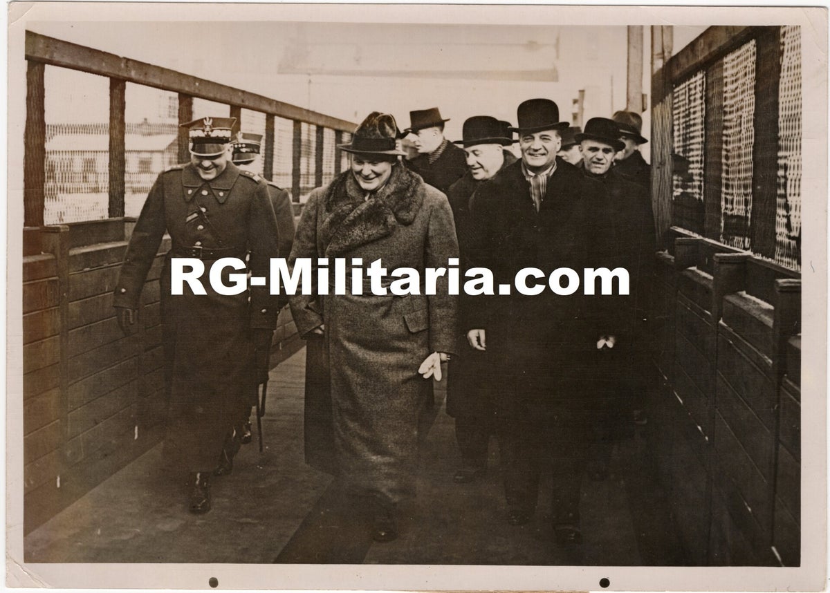 Original WW2 French Press Photo Reichsmarschall Hermann G ring In original-ww2-french-press-photo-reichsmarschall-hermann-g-ring-in
