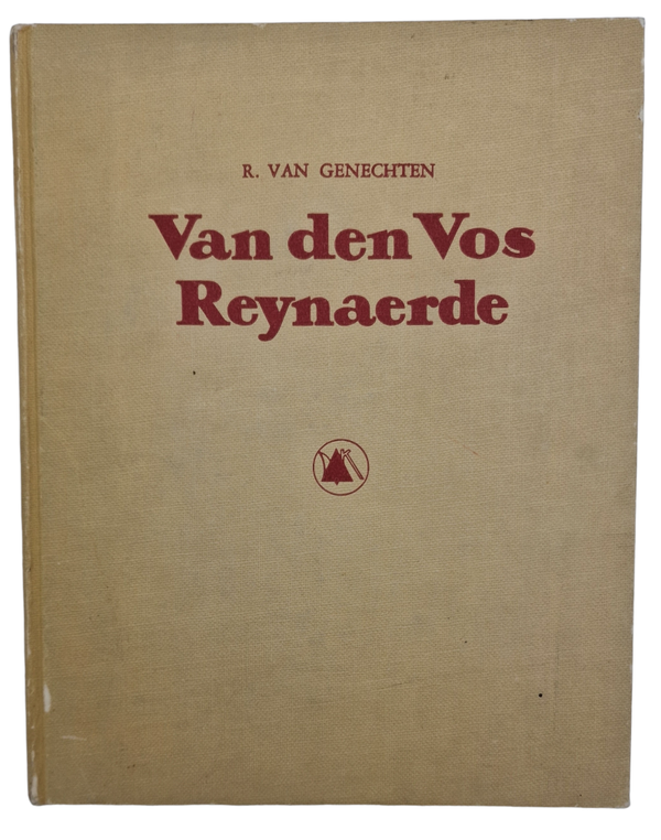 Original WW2 Dutch Collaboration NSB Book - Van den Vos Reynaerde, R. van Genechten (1941)