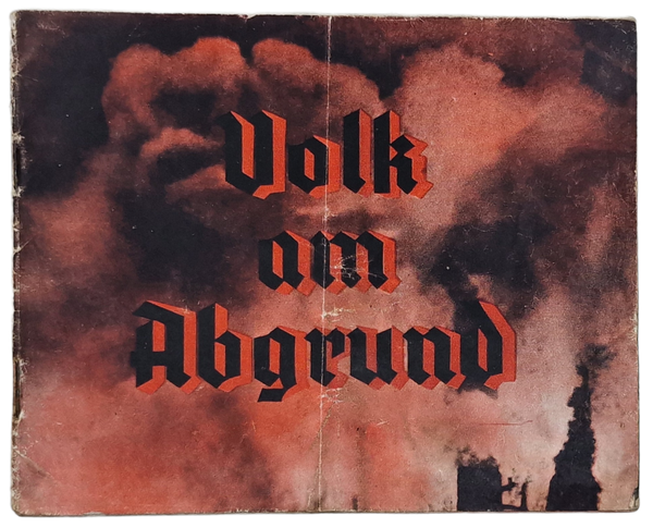 Original WW2 British Leaflet - G 97 Volk am abgrund (1943)