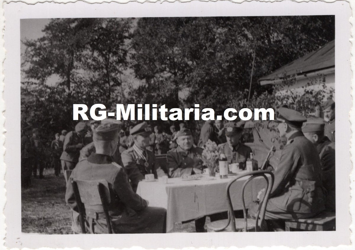 Original WW2 German Photo - Wehrmacht Heer Ritterkreuzträger, Knights ...