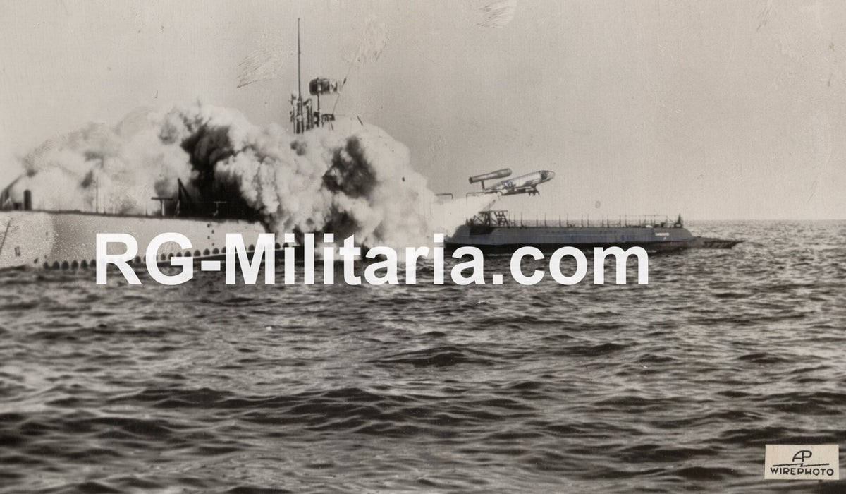 Original WW2 US Press Photo - US-made V1 V-weapon shot from the ...