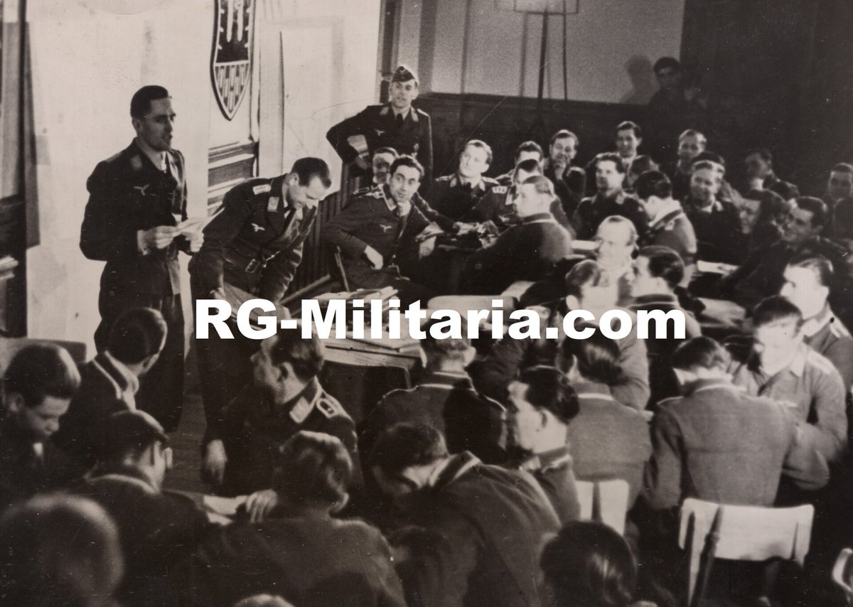 Original WW2 German Press photo - Luftwaffe Knight cross wearer Pilot ...