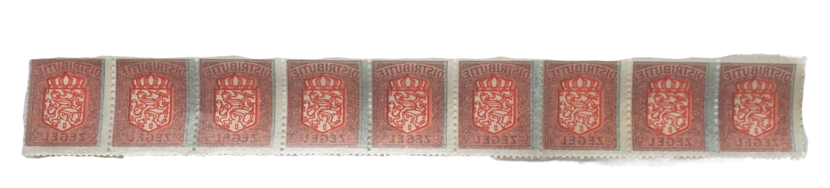 Distribution Document Stamp Sample Distribution stamps | RG-Militaria