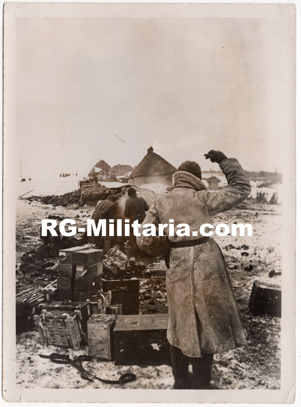 Ww2 Target Original WW2 German Press photo - Wehrmacht Heer Artillery shooting at ...