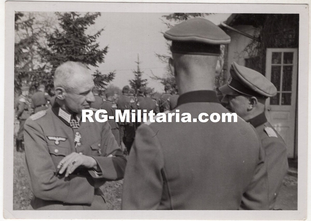 Original WW2 German Photo - Wehrmacht Heer Ritterkreuzträger, Knights ...