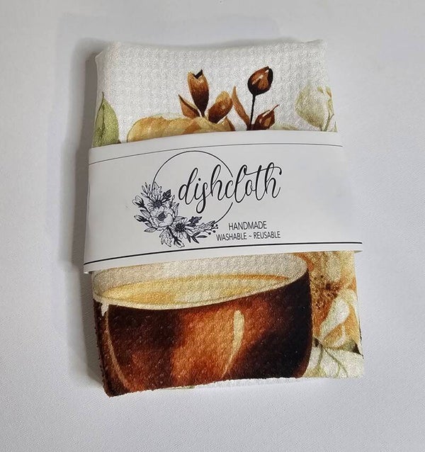 Coffee tea towel