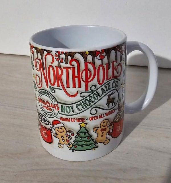 North pole mug