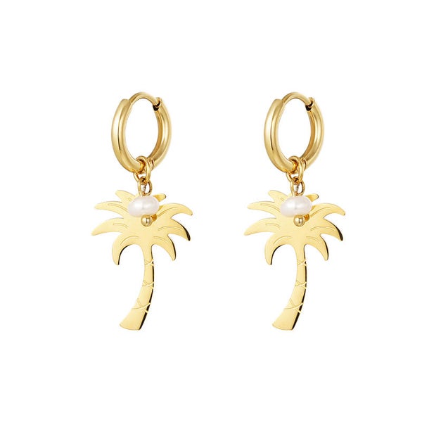 Palmboom ⭐️ oorbellen