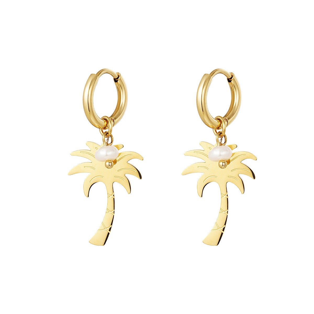 Palmboom ⭐️ oorbellen
