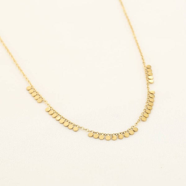 Coin ketting - Goud