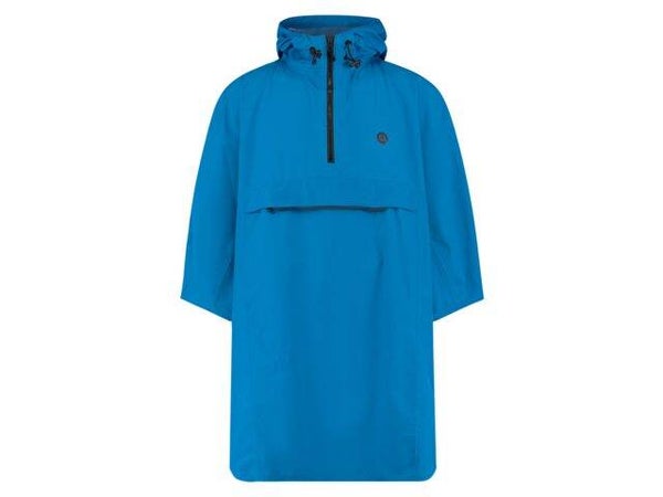 AGU GRANT PONCHO ESSENTIAL BLUE ONE SIZE