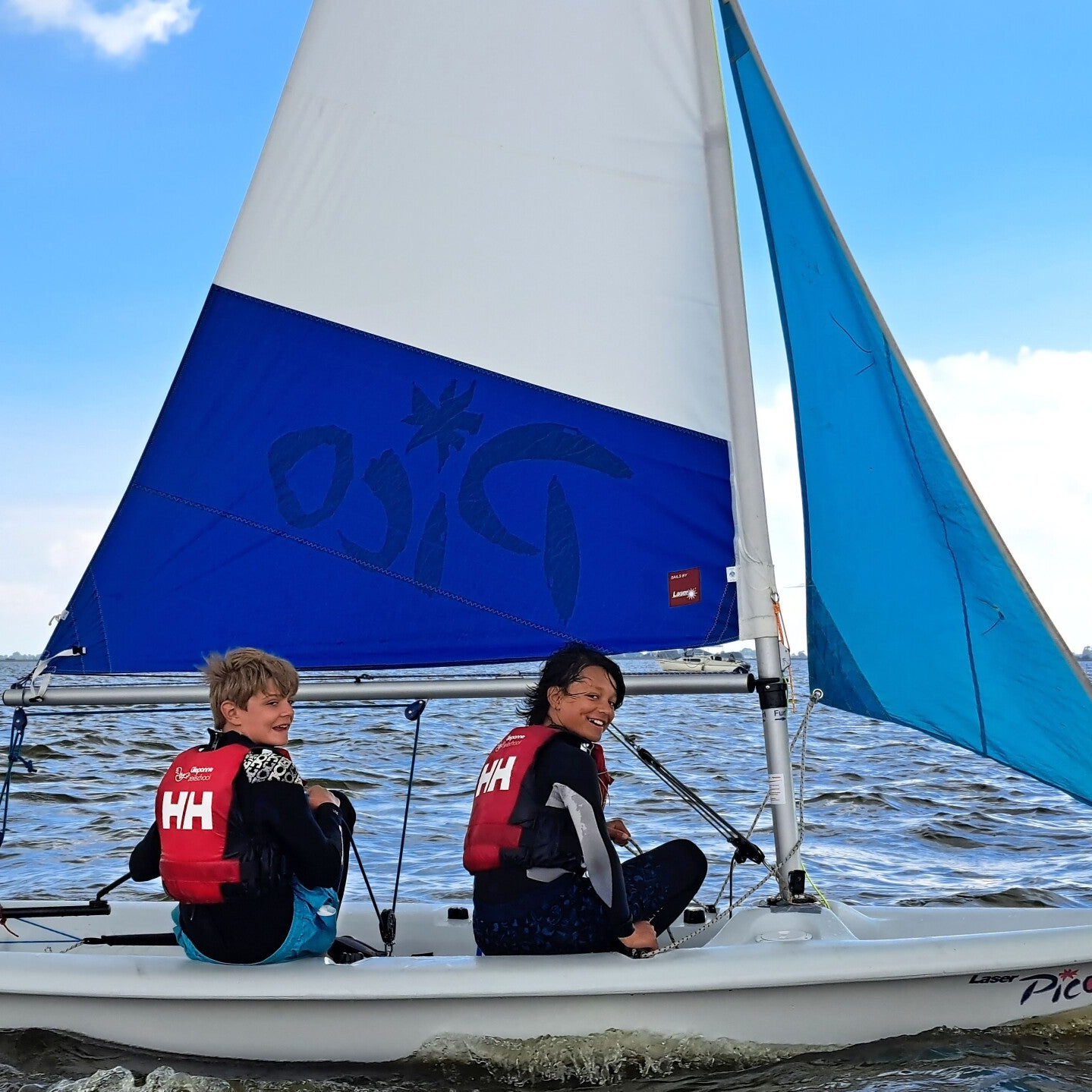 Zeilkamp Laser Pico 2mans Extern (incl. diner)