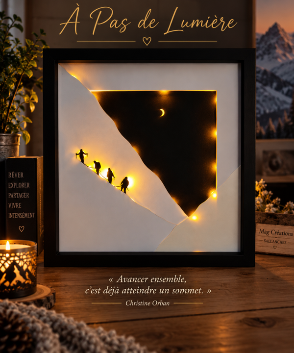 A pas de lumière