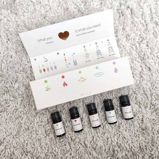 Five Phyt'Ether selfcare kit