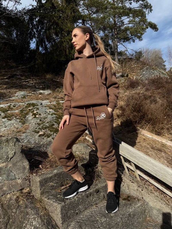 Hoodie brun