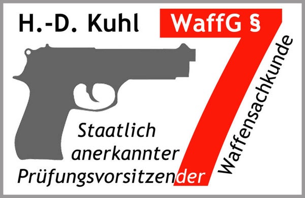 Kennnummernstempel Schießstandaufsicht