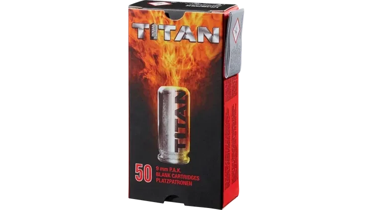 SRS Munition Titan Stahlhülse 9 mm P.A.K.