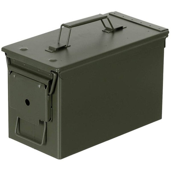 US Munitionskiste, M2A1, Metall, oliv Replikat