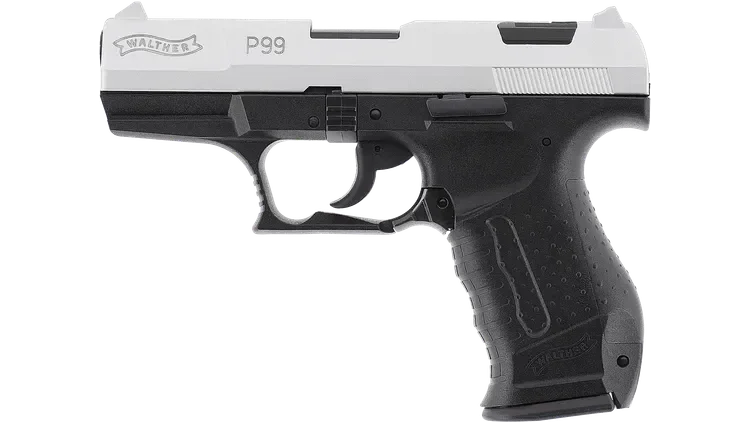 Walther P99 SRS Waffe Nickel