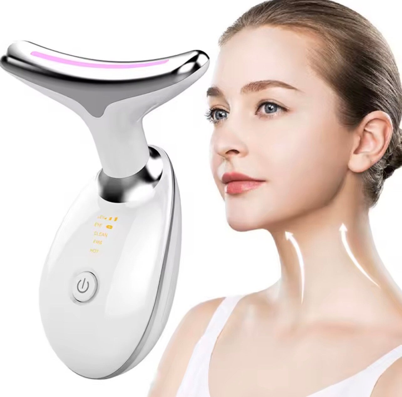 Appareil de Soin Facial et Luminothérapie LED 3-en-1