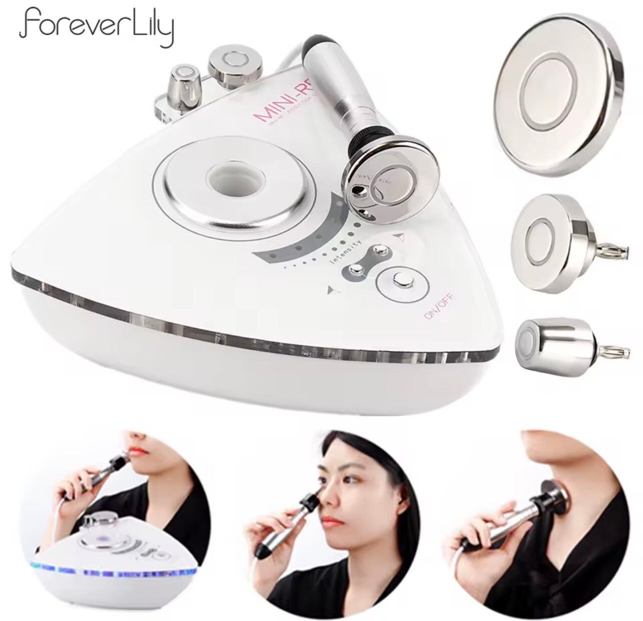 Appareil de Lifting Facial & Corporel : Technologie RF Tripolaire 3-en-1