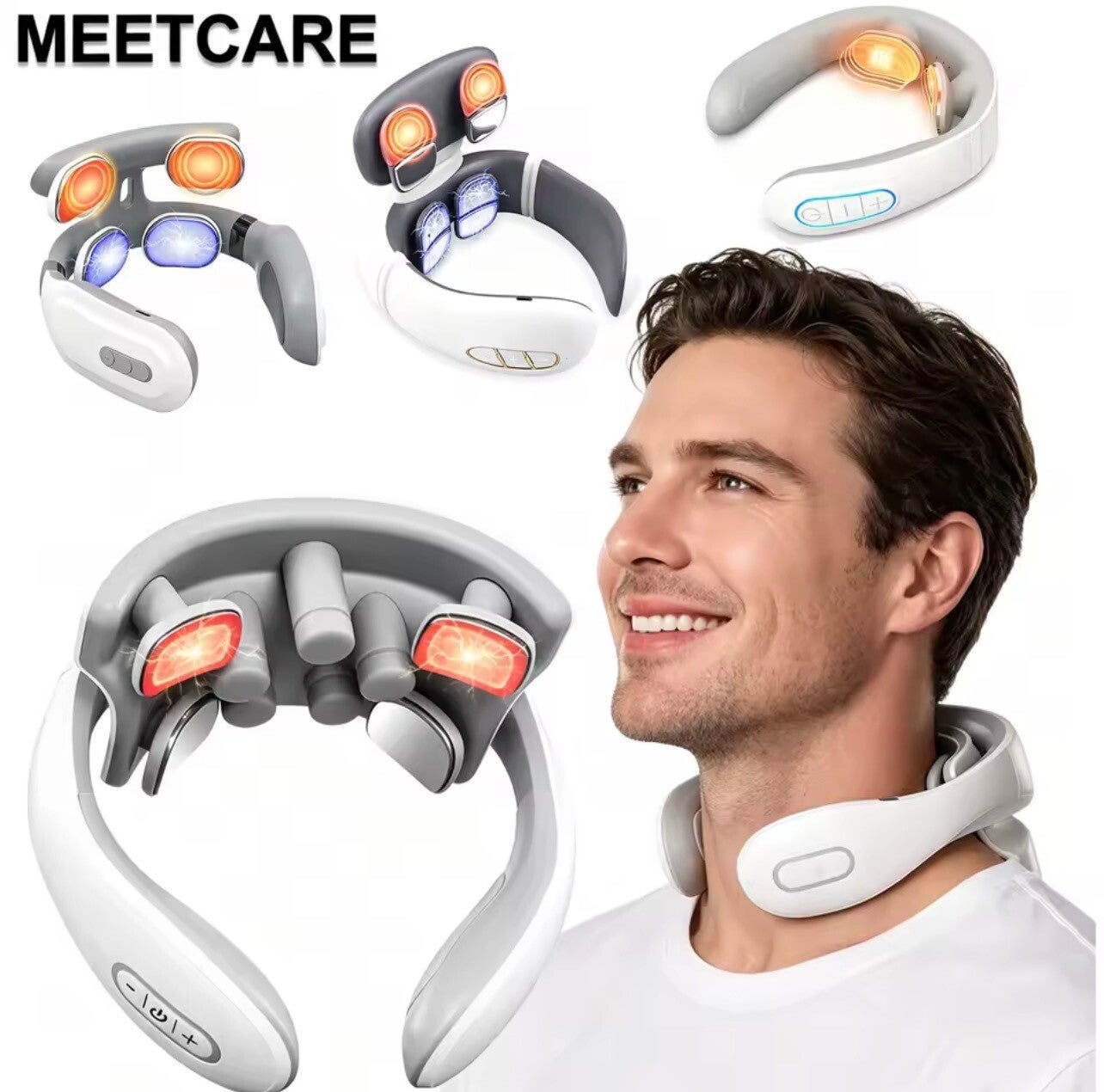 Masseur Cervical Intelligent : Détente Profonde TENS