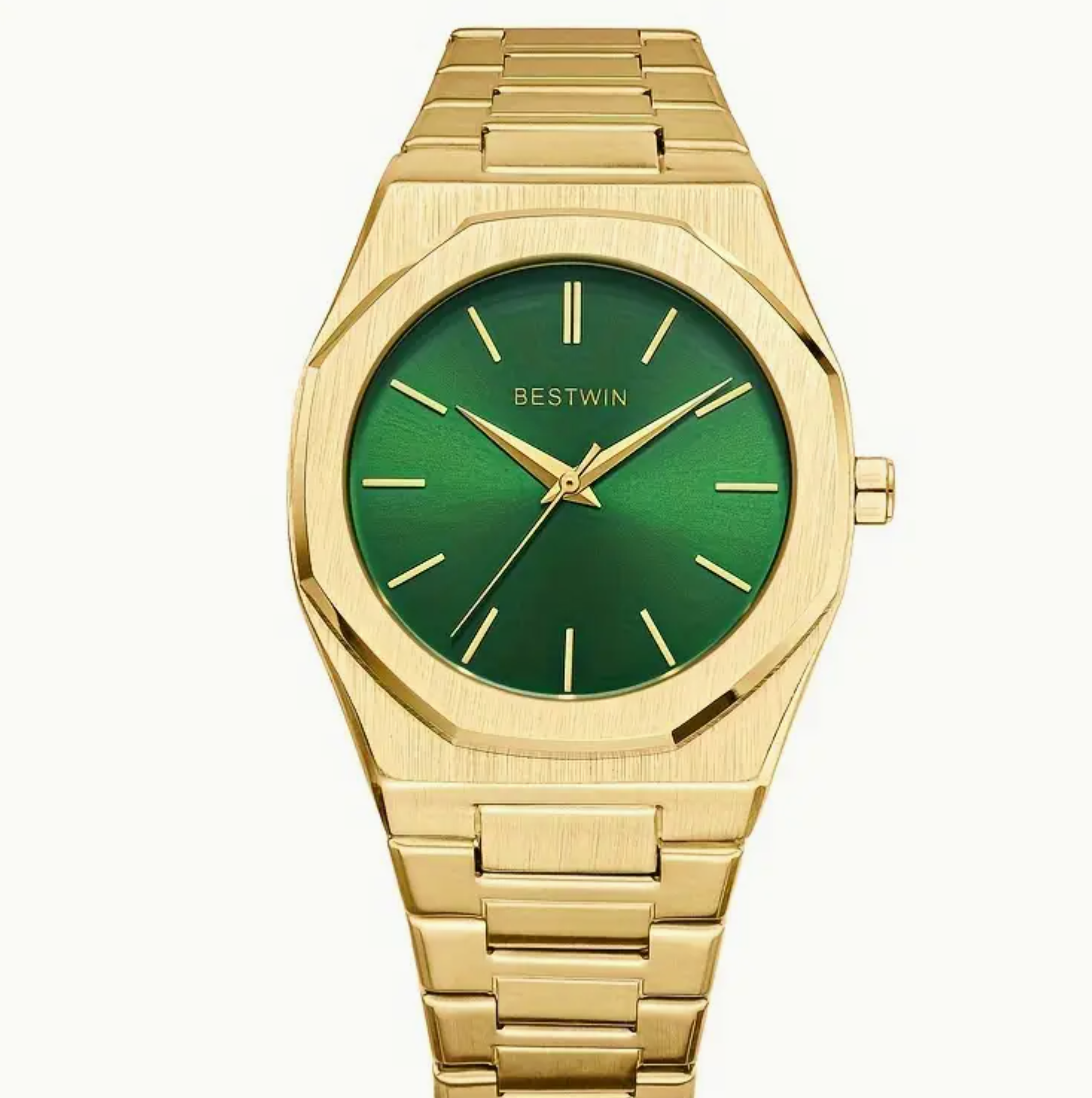 Luxury Men'S Stainless Steel Quartz Watch