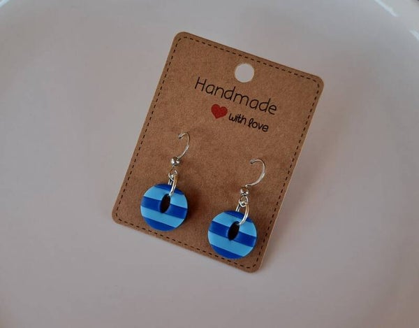 Oorbellen ocean stripe