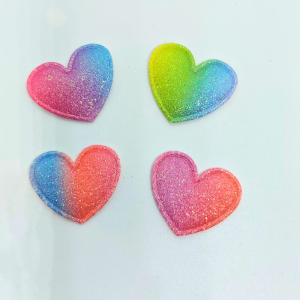 Set gekleurde hartjes