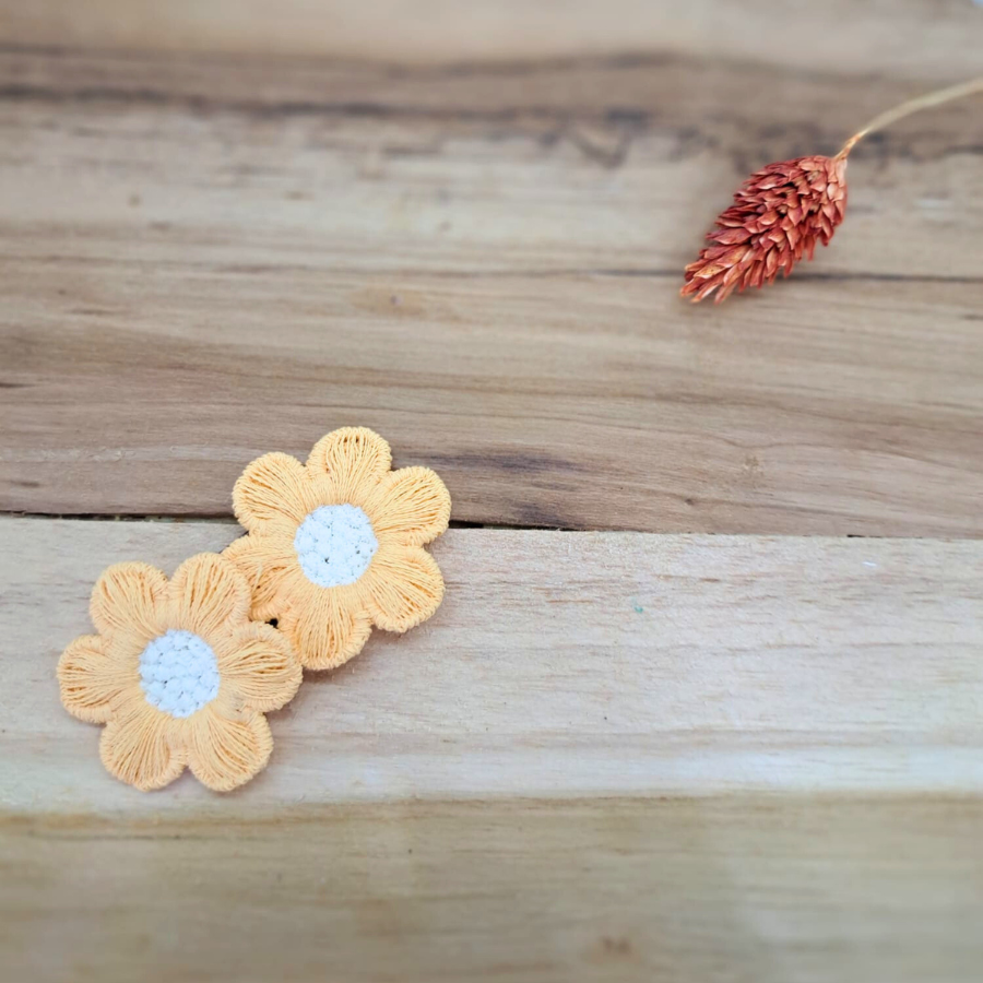 Anti-slip gele bloemen