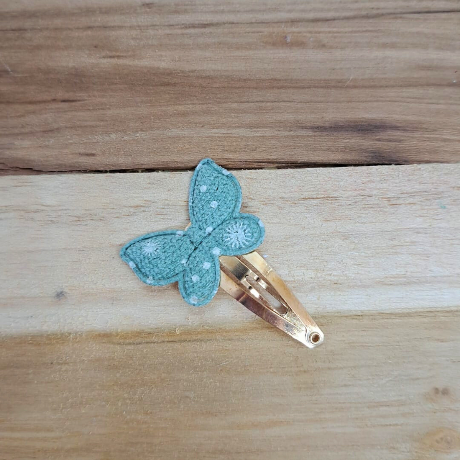 Klik klak vlinder groene vlinder