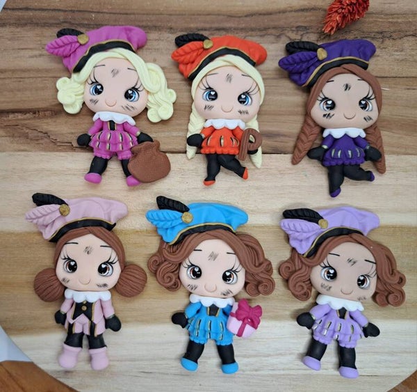 Pietjes meisjes groot