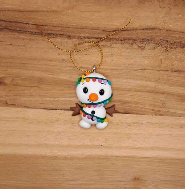 Sneeuwpop kerstlampjes