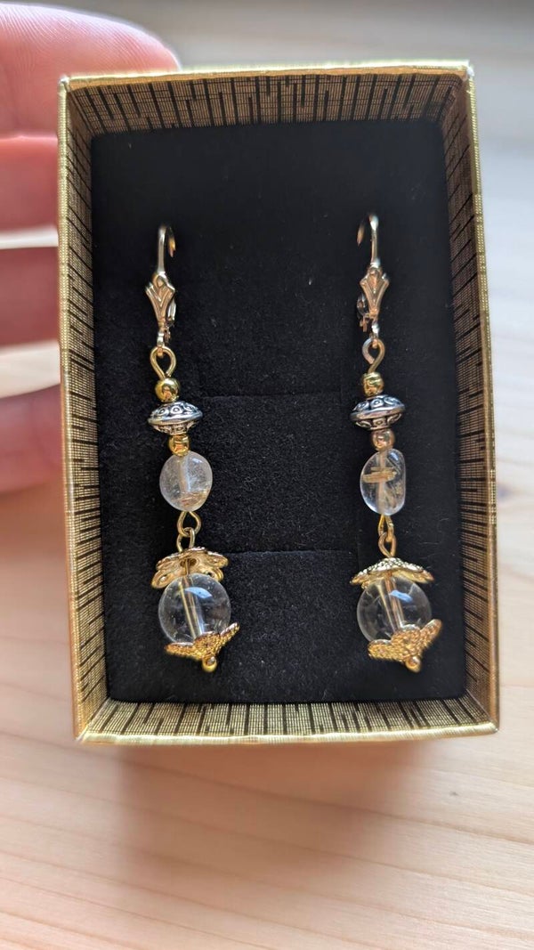 Boucles d'oreilles artisanales